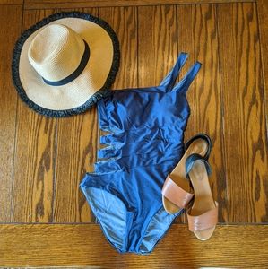 Becca one piece reversible swimsuit